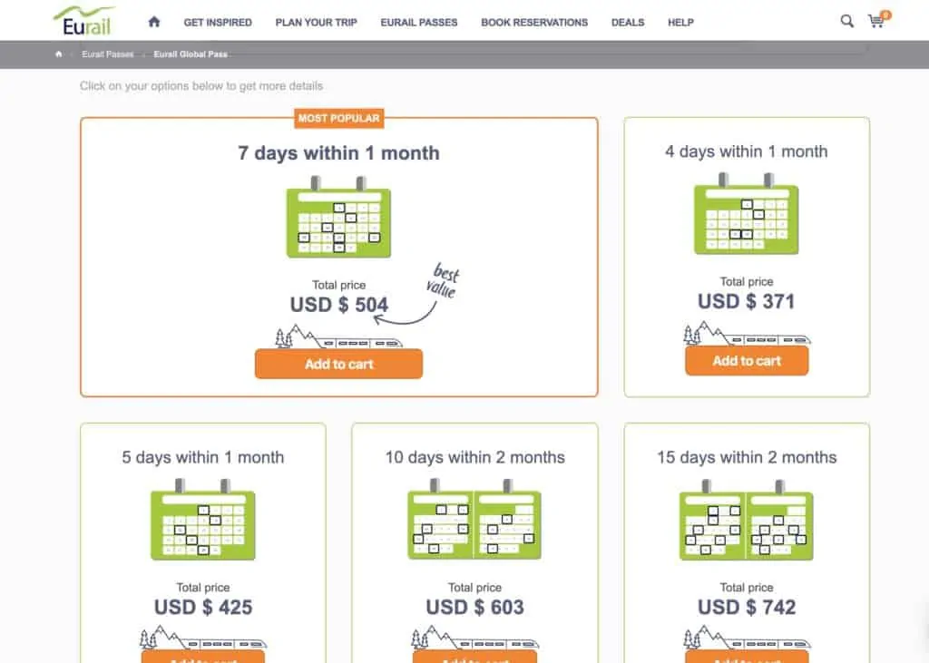 Eurail Pass - The Global Pass